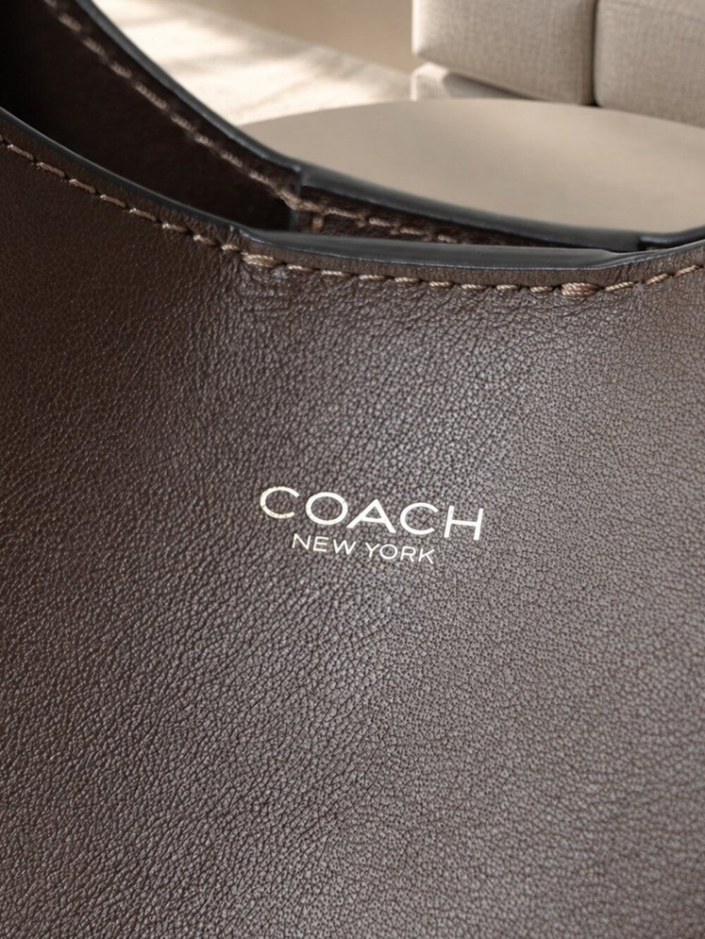 Coach Brooklyn 28 Shoulder Bag-Maple - Picture 4 of 9
